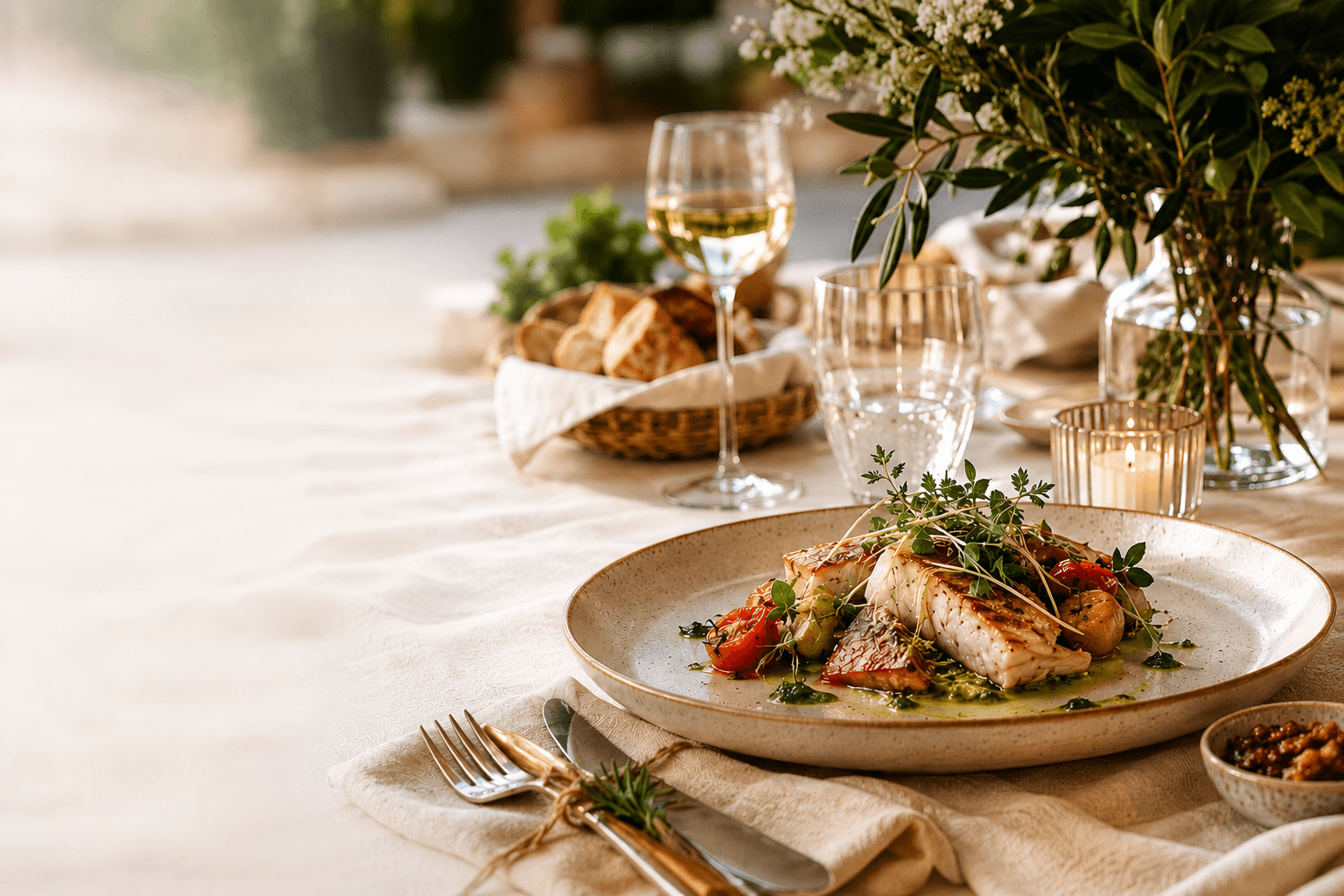 Plat gastronomique - A Cas'a Mina